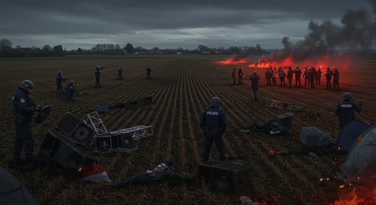 Aude : Rave Party Polémique Après l’Incendie, Tensions et Démontage