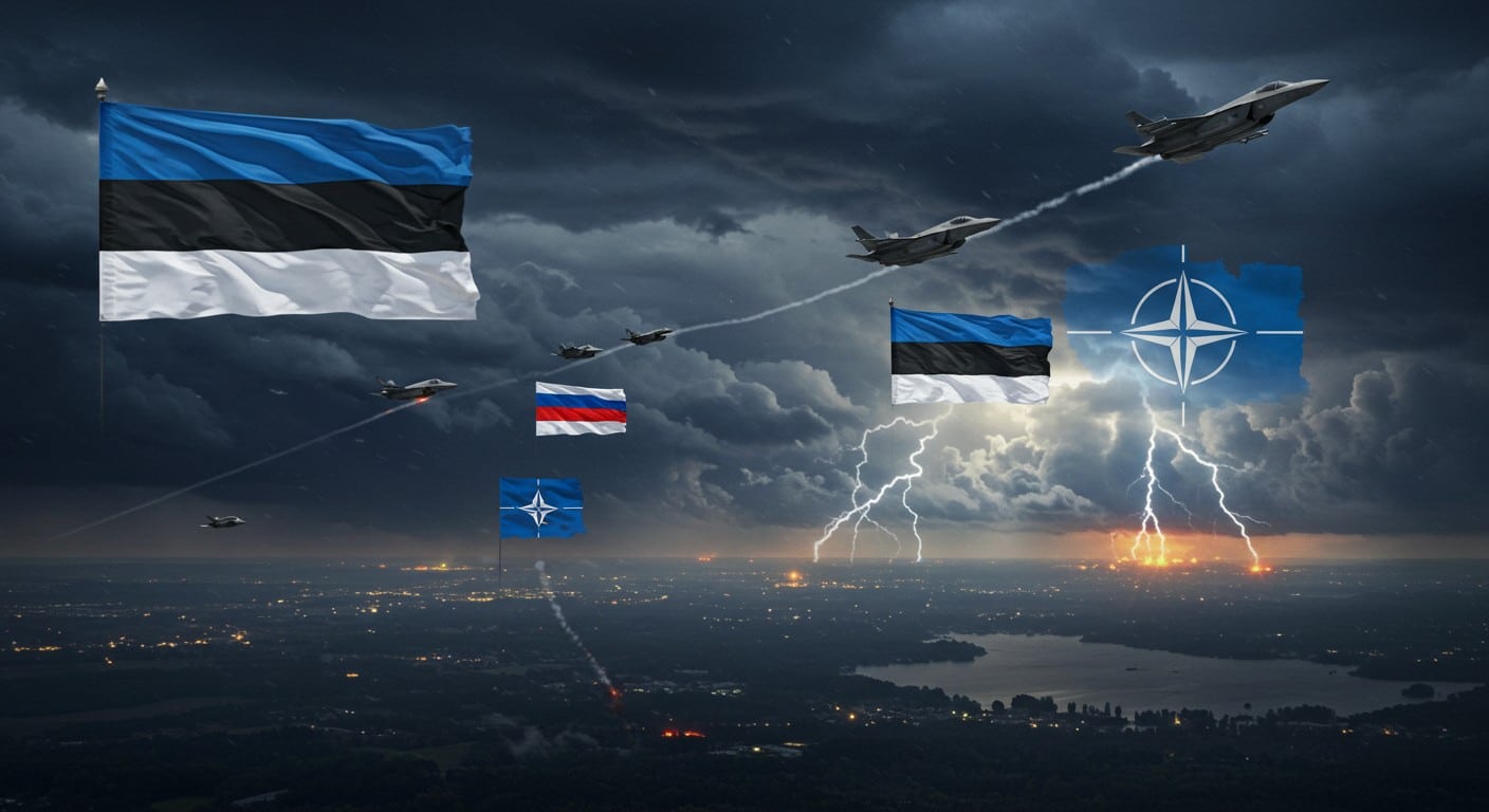 Incursion d’avions russes en Estonie : les États-Unis promettent de défendre l’Otan. Quelles implications pour la sécurité régionale ? Découvrez les détails.
