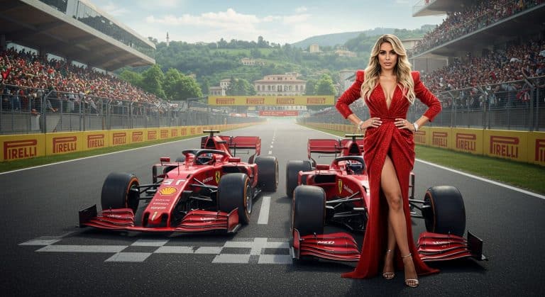 Aya Nakamura Brille au Grand Prix de Monza 2025