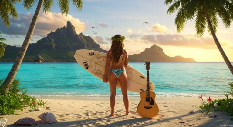 Ayo à Tahiti : Une Vie entre Musique et Surf