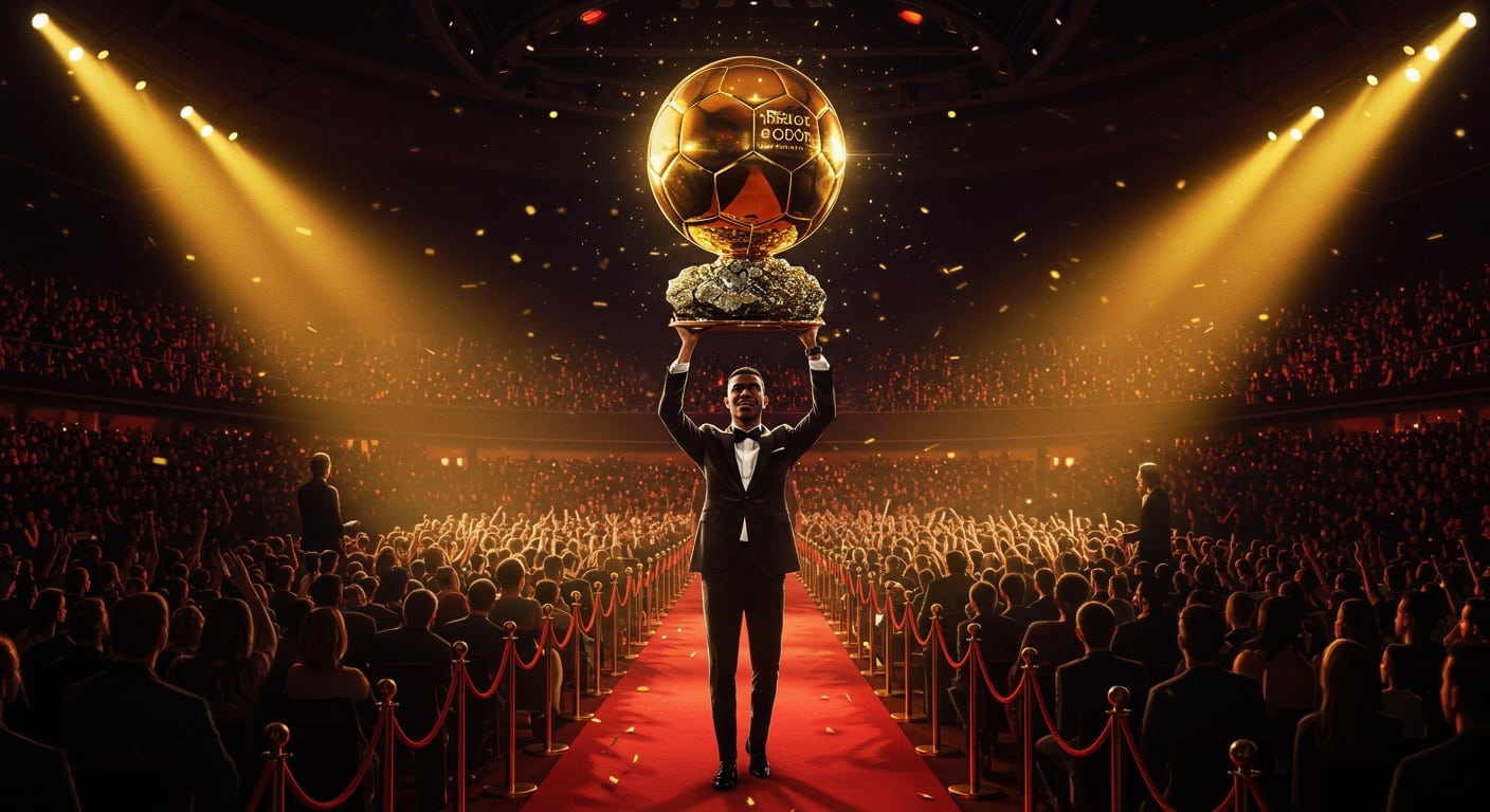 Ousmane Dembélé, star du PSG, éblouit au Ballon d’Or 2025. Découvrez l’ambiance électrique et les moments forts de la cérémonie au Théâtre du Châtelet.
