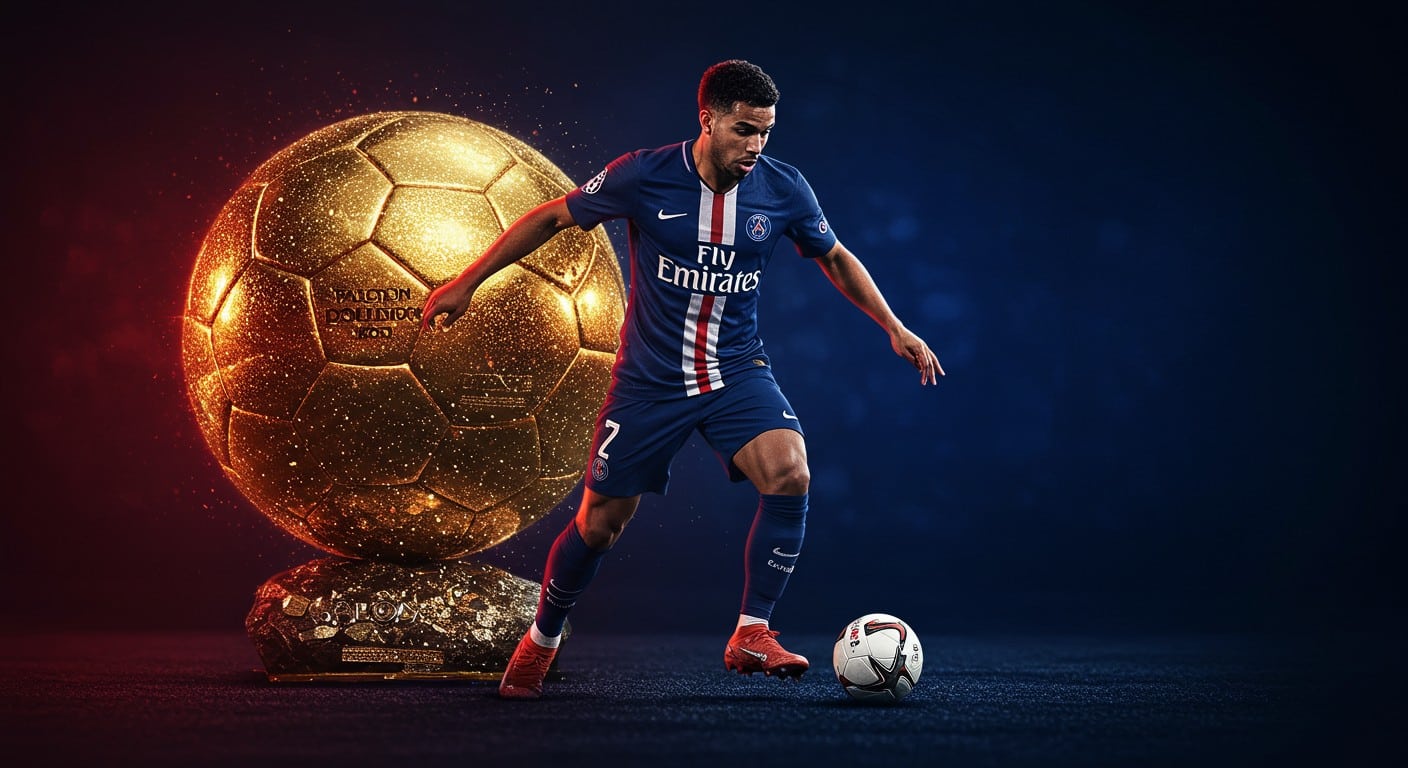 Ousmane Dembélé, Ballon d’Or 2025 ! Découvrez l’ascension fulgurante de l’attaquant du PSG, son style unique et son impact sur le football mondial.