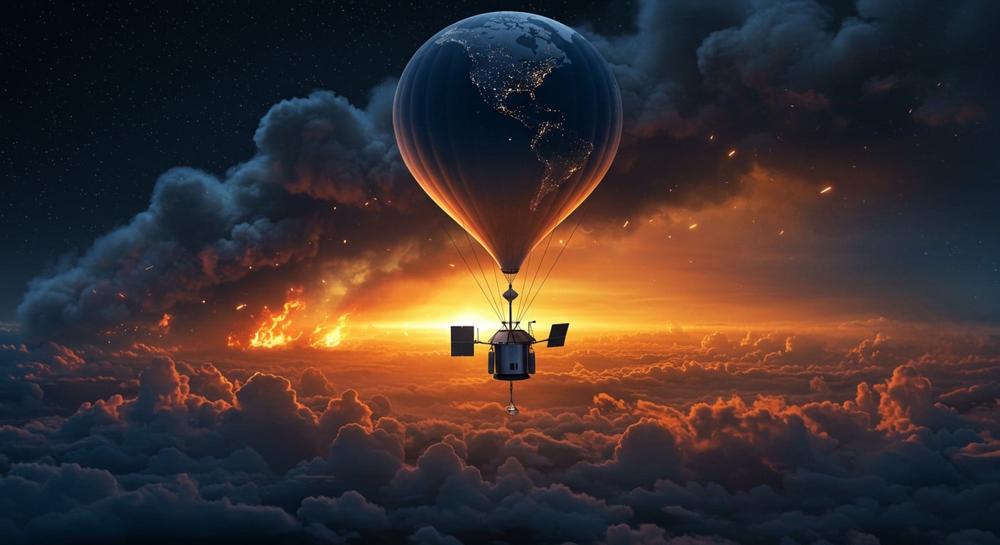 Comment des ballons stratosphériques révolutionnent la mesure des gaz à effet de serre liés aux incendies. Découvrez une innovation récompensée par la Nasa !
