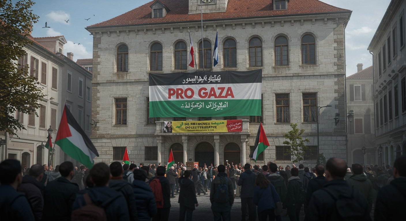 Des maires du Val-de-Marne refusent de retirer leurs banderoles pro-Gaza malgré les ordres du préfet. Découvrez leur combat pour la liberté d'expression.