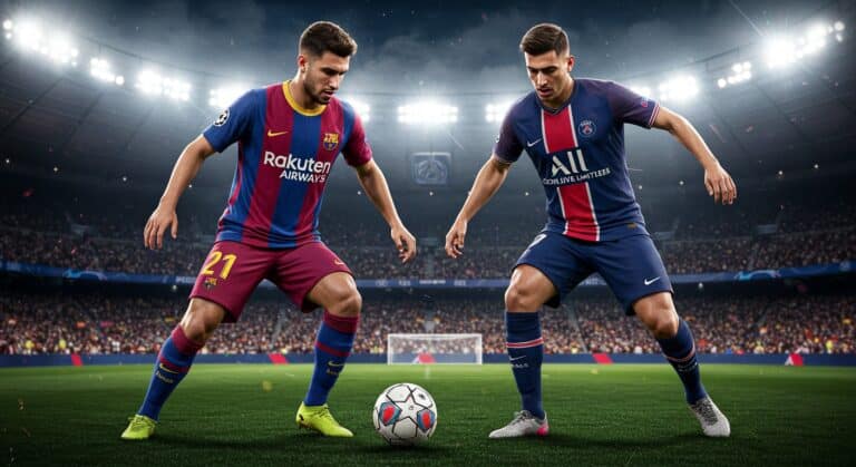 Barcelone-PSG : Duel Épique en Ligue des Champions