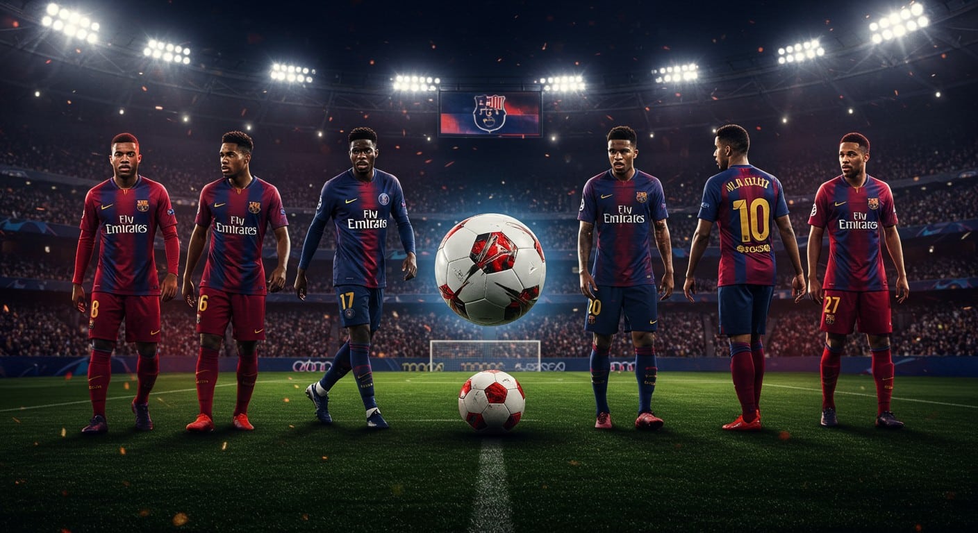 Barcelone-PSG : Découvrez le groupe parisien, les retours majeurs et absences clés pour ce match crucial de Ligue des champions. Analyse et enjeux !
