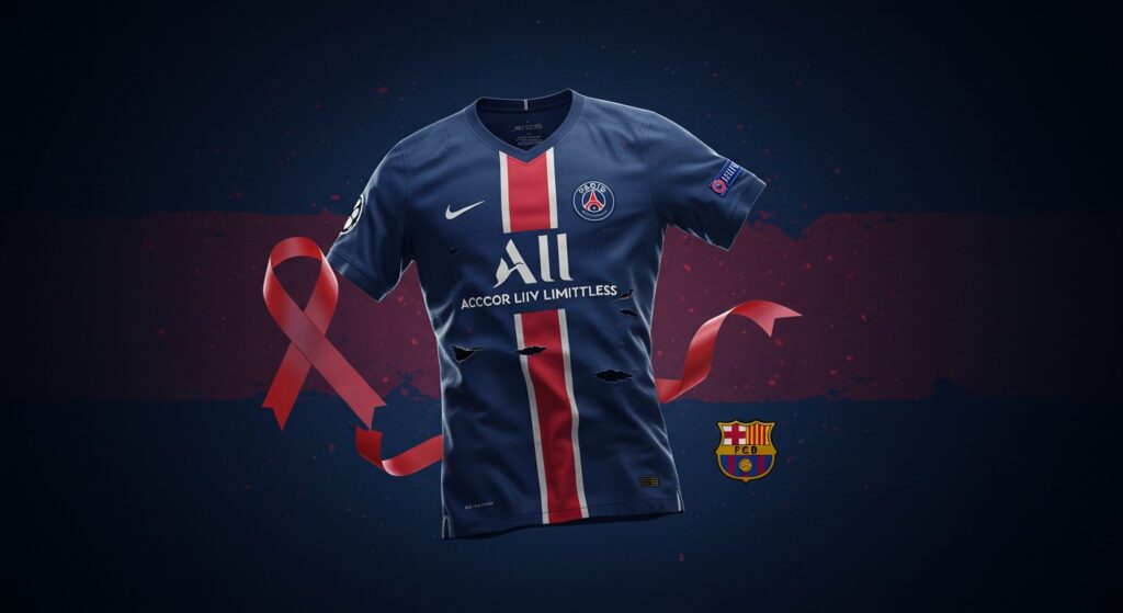 Barcelone-PSG : Maillots Aux Enchères Pour Une Cause Noble