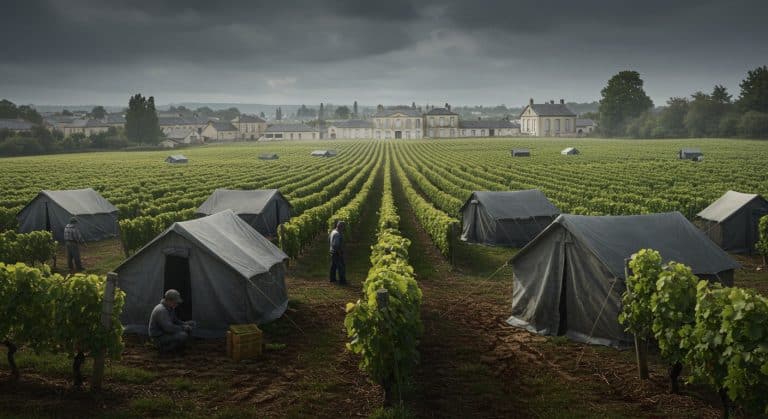 Bidonvilles Vendangeurs Champagne: Polémique Épernay