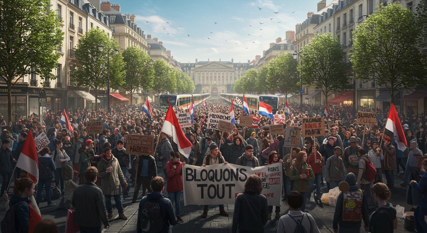 Grève "Bloquons Tout" le 10 septembre 2025 : perturbations dans les transports, banques, régions. Découvrez l'impact, les origines et les suites possibles.