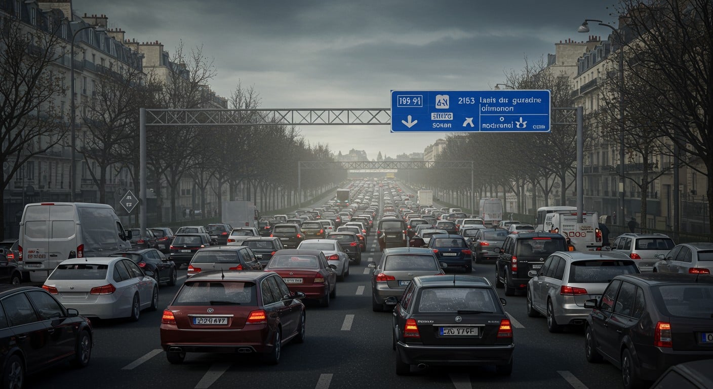 430 km de bouchons en Île-de-France : accidents, travaux, saturation... Découvrez les causes et solutions pour éviter les galères routières.