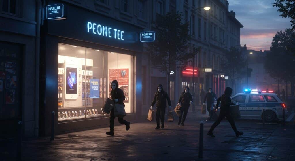 Braquage Éclair à Neuilly : Quatre Suspects Interpellés