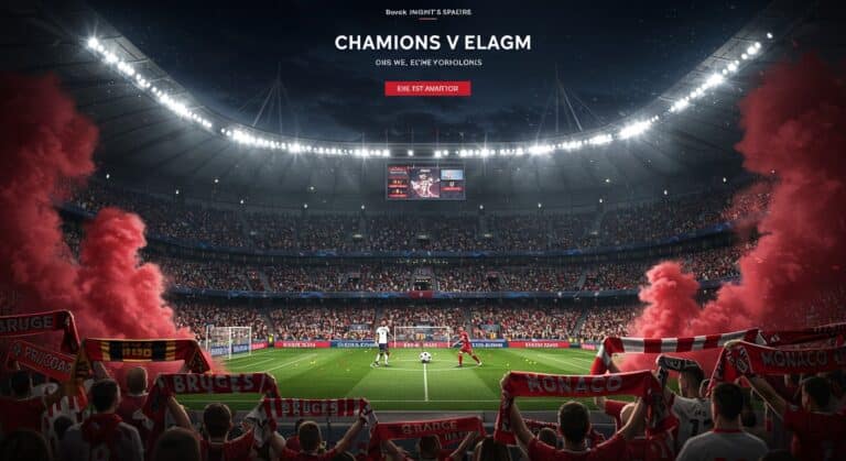 Bruges-Monaco Ligue des Champions: Heure et Chaîne TV