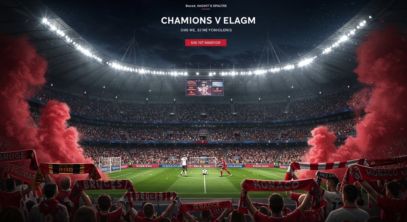 Découvrez l'heure exacte et la chaîne TV pour Bruges-Monaco en Ligue des Champions ce 18 septembre 2025. Analyse, enjeux et pronostics pour ce match clé de l'ASM.