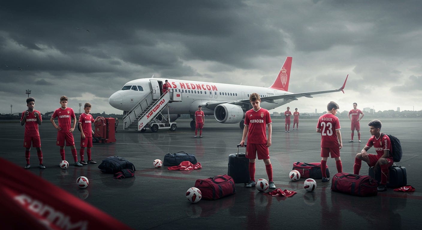 Le match Bruges-Monaco en Youth League est décalé à cause de problèmes d’avion. Quelles conséquences pour les Monégasques ? Découvrez l’analyse complète.
