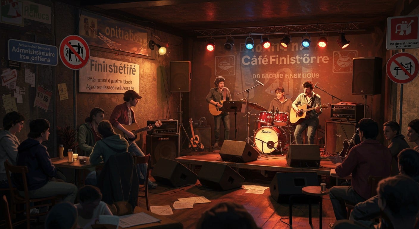Les cafés-concerts du Finistère dénoncent des restrictions administratives et des pressions politiques. Découvrez leur combat pour la musique alternative.