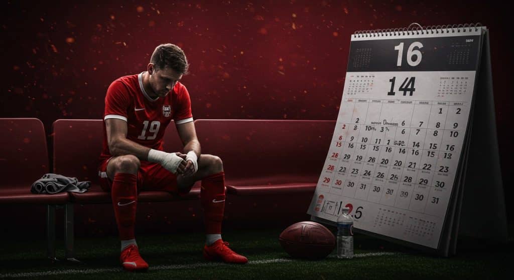 Calendrier Surchargé : Les Joueurs de Foot en Danger