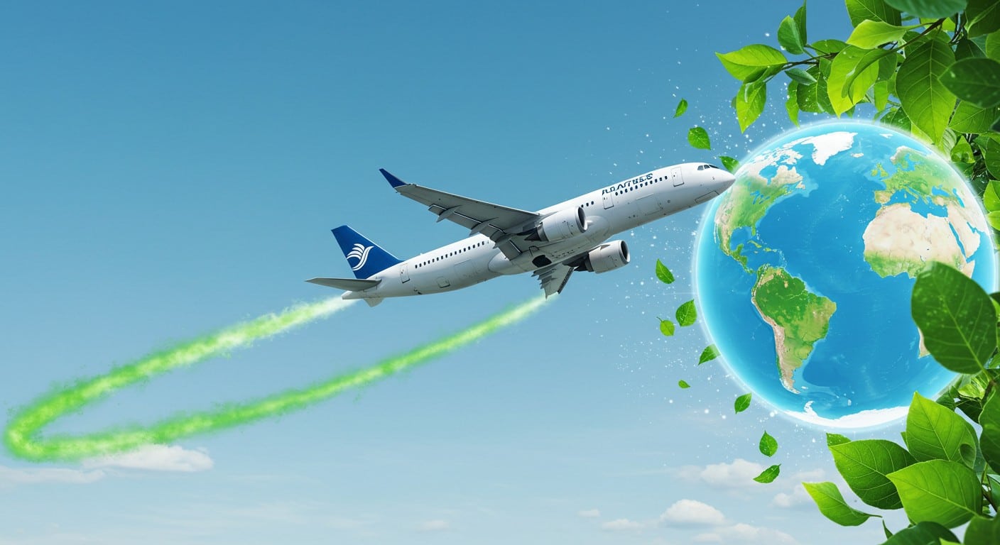 Le carburant vert peut-il réduire l'impact écologique de l'aviation ? Découvrez si financer le SAF est une solution durable ou un simple geste marketing.