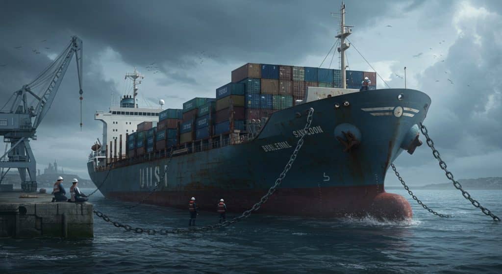 Cargo Russe Bloqué à Saint-Malo : Un Abandon Imminent ?