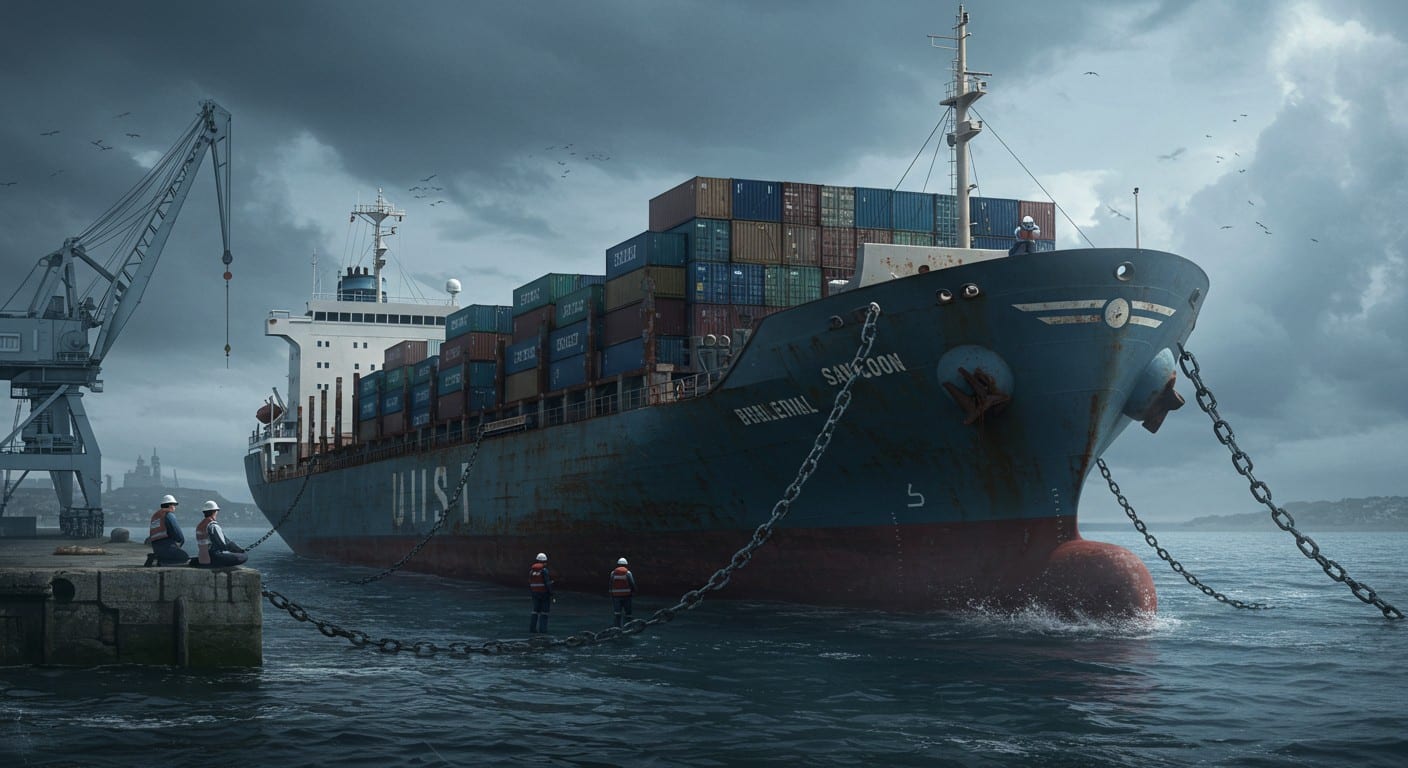 Un cargo russe immobilisé à Saint-Malo depuis 2022 risque l’abandon. Quelles conséquences pour l’équipage et le port ? Découvrez les enjeux.