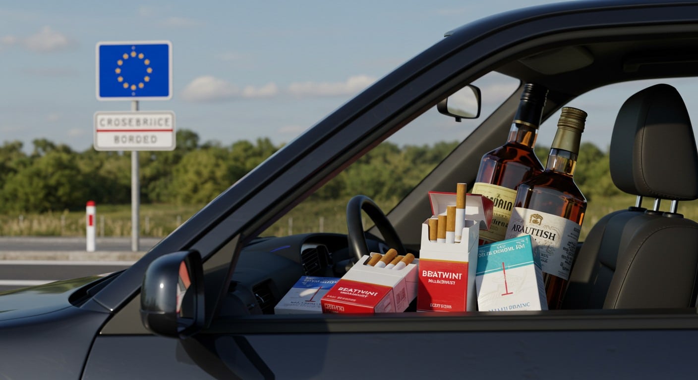 Découvrez Carklop, le covoiturage transfrontalier pour acheter cigarettes et alcool moins chers à l'étranger. Économies, règles douanières : on vous dit tout !
