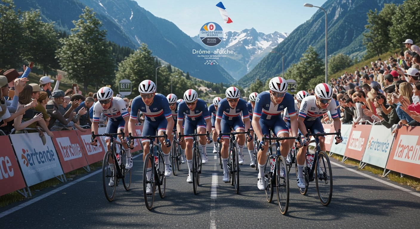 Les Championnats d’Europe de cyclisme 2025 en Drôme-Ardèche s’annoncent palpitants avec Romain Grégoire et Paul Seixas. Découvrez la sélection française et les enjeux !