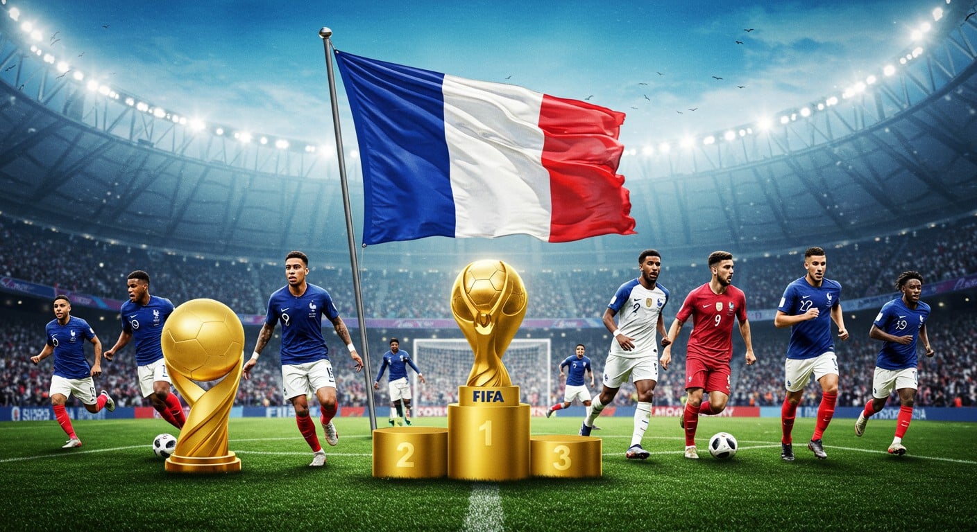 La France grimpe au classement Fifa 2025, dépassant l’Argentine. Découvrez les clés de cette ascension et les défis à venir pour les Bleus !