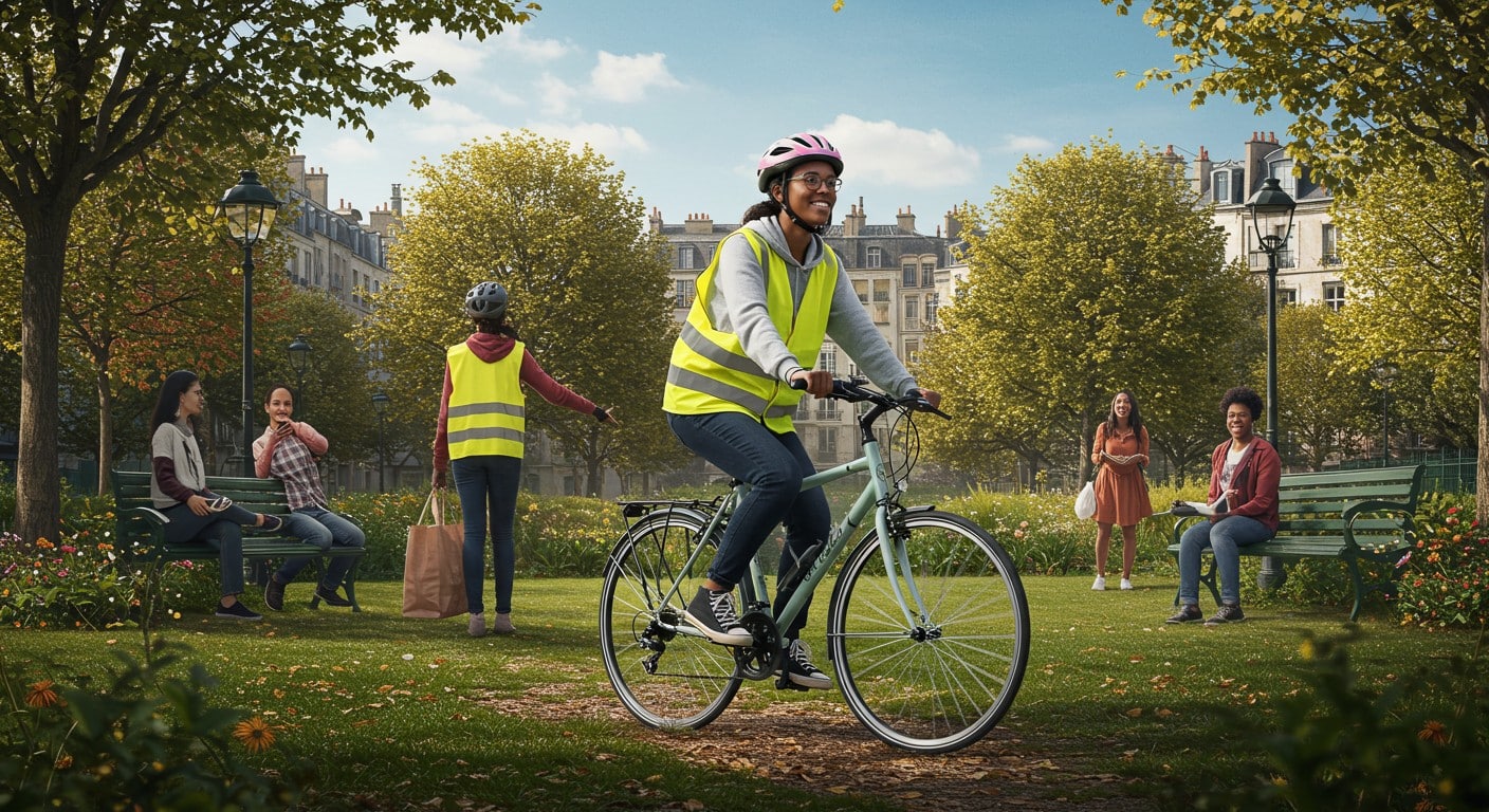 Apprendre à faire du vélo booste l’autonomie et la confiance des femmes en précarité en Seine-Saint-Denis, un tremplin vers l’emploi.