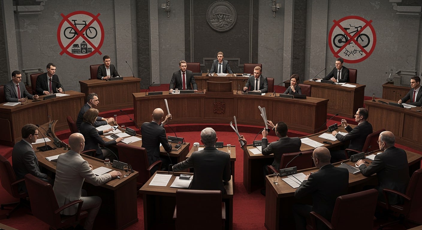 Chaos au conseil municipal de Boulogne : tensions, invectives et drames. Découvrez les coulisses d’un débat explosif entre vélos et voitures.