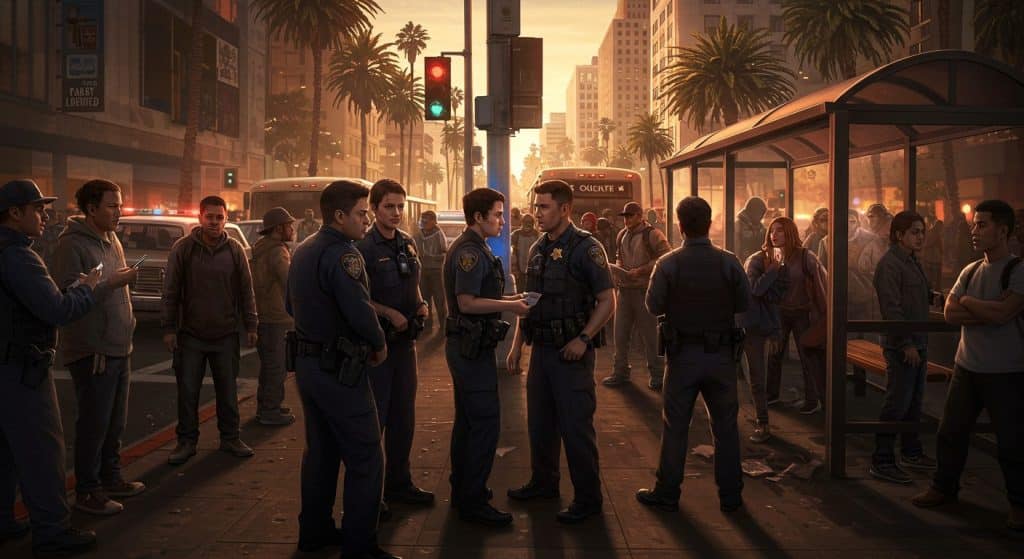 Controverses Sur Les Contrôles Ethniques À Los Angeles