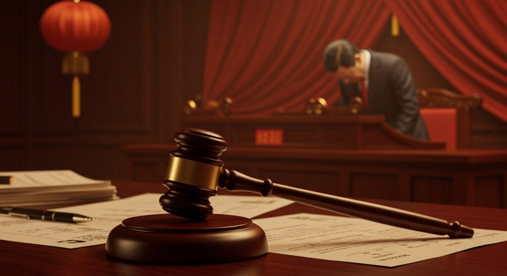 Corruption en Chine : Peine de Mort pour un Ex-Ministre