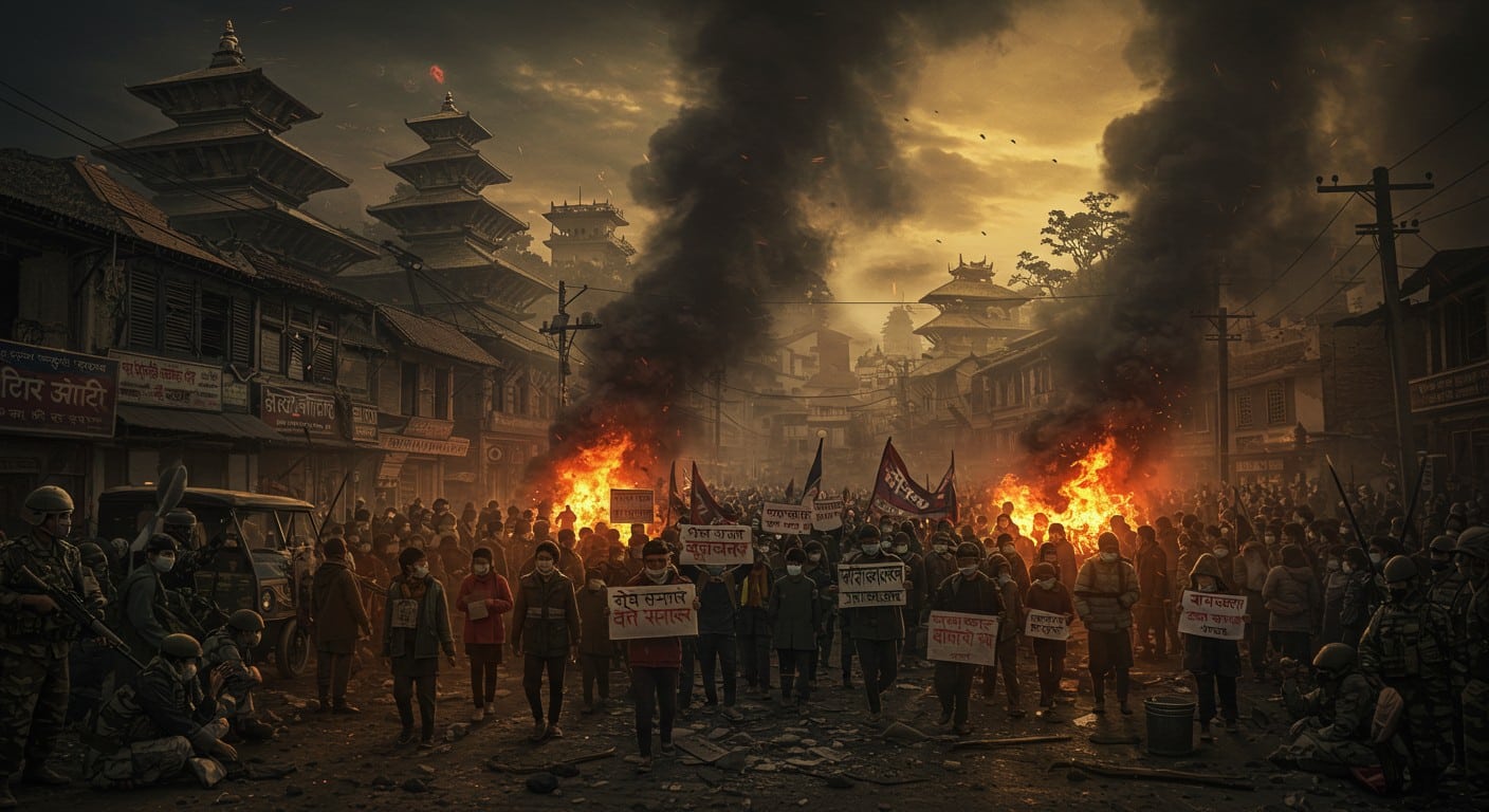 Crise politique au Népal : 51 morts, 12 500 détenus en fuite. Découvrez les causes, les impacts et les perspectives d’avenir de ce soulèvement sans précédent.