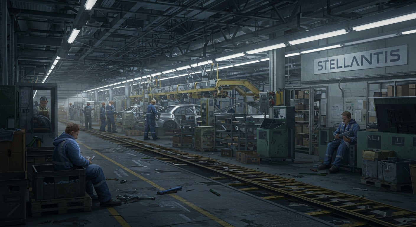 Stellantis stoppe son usine de Poissy pour 3 semaines. Pourquoi ce chômage technique ? Quelles conséquences pour les salariés et l’industrie auto ?