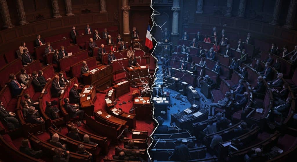 Crise Politique : Droite Divisée Face au Vote de Confiance