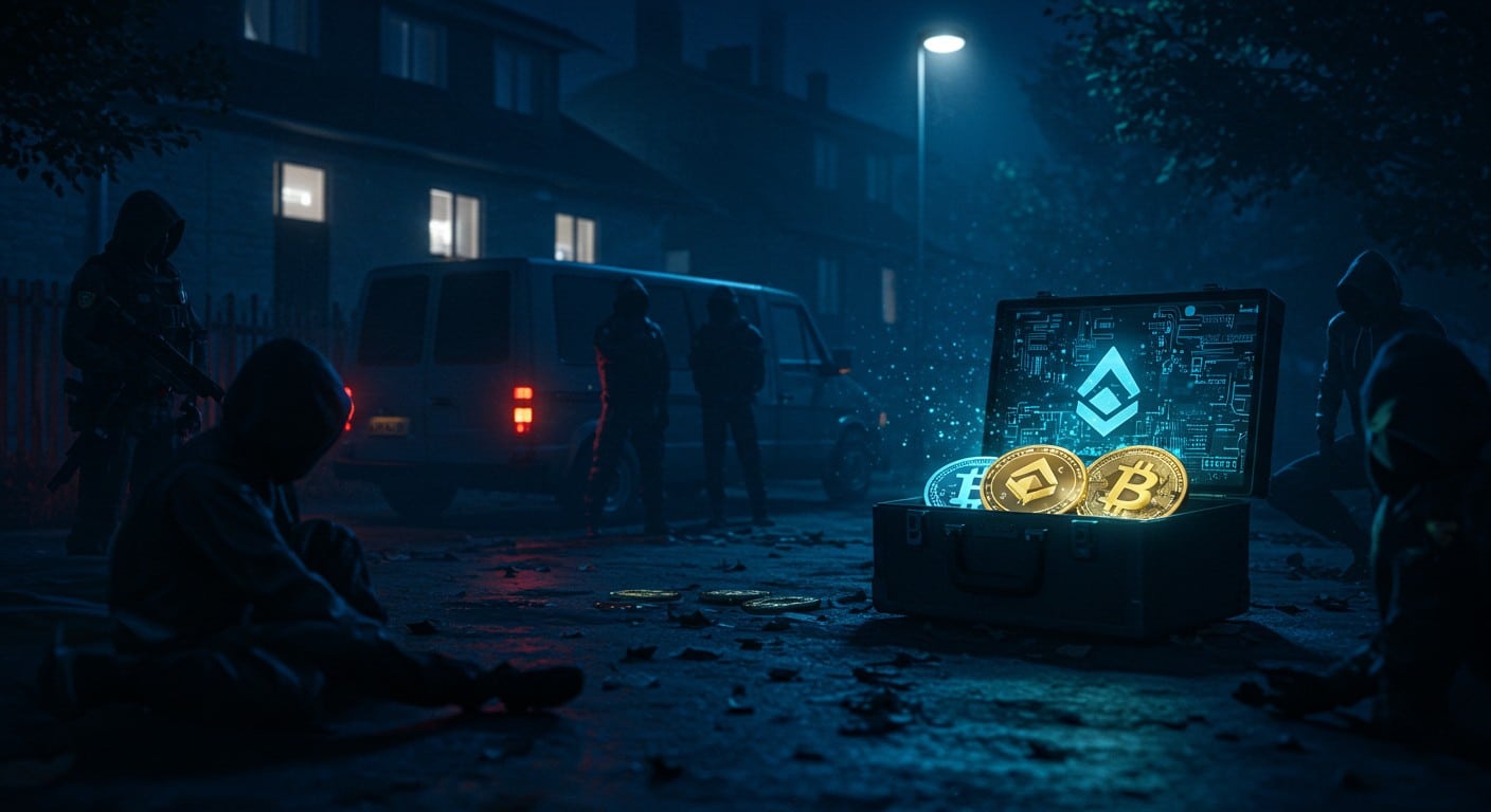 Un réseau criminel orchestre des cryptorapts violents visant des entrepreneurs. Découvrez leurs méthodes et l'intervention des autorités pour les stopper.