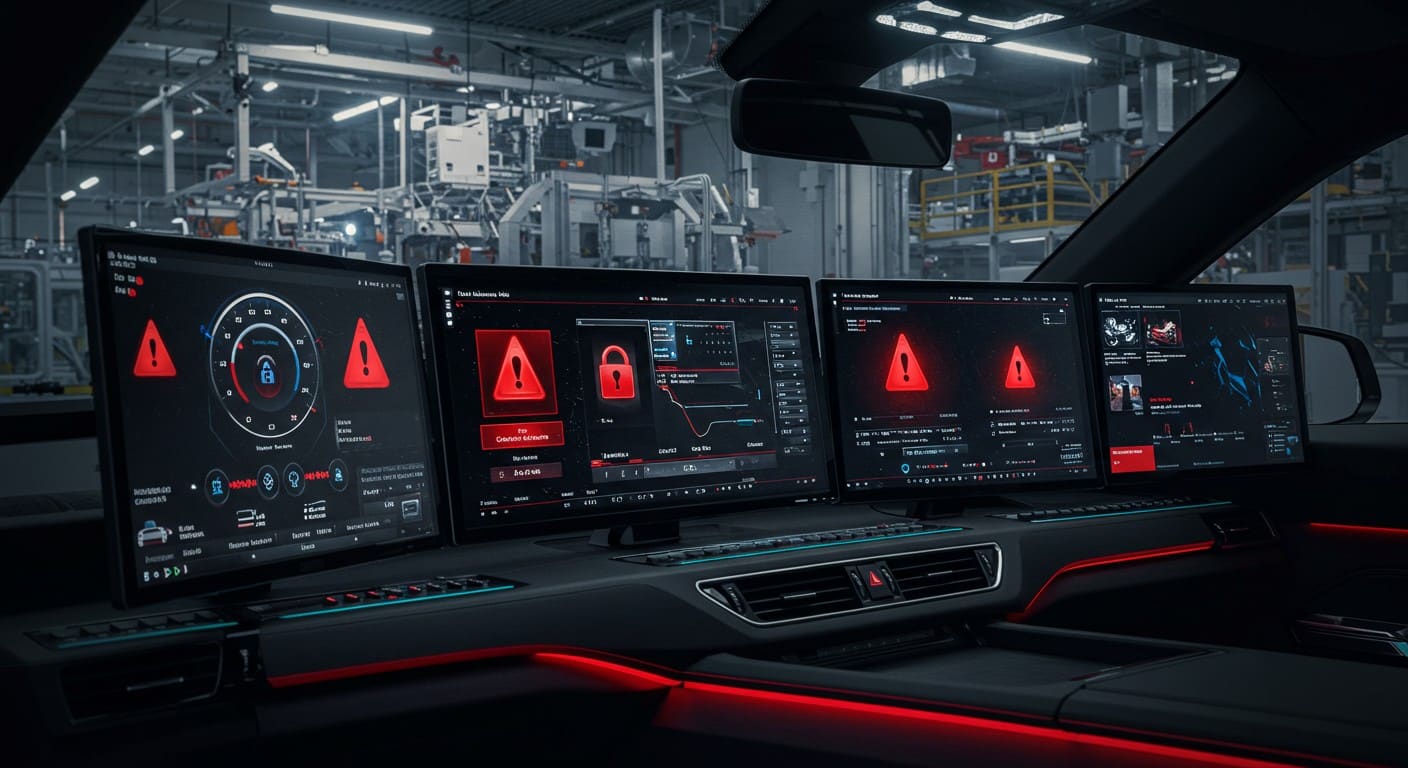 Cyberattaque majeure chez Jaguar Land Rover : production et ventes paralysées. Découvrez les impacts et les enjeux de la cybersécurité automobile.