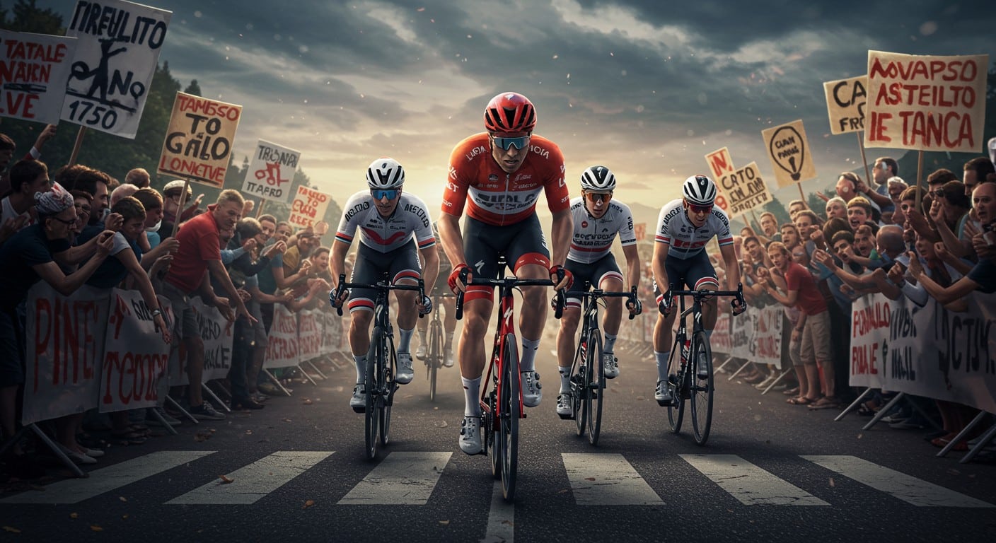Une équipe cycliste exclue du Tour d’Émilie 2025 pour raisons de sécurité. Découvrez pourquoi cette décision choc secoue le monde du cyclisme !