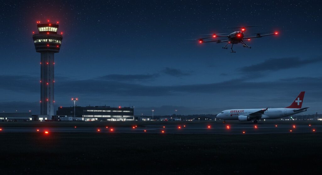 Danemark : Alerte Drones Ferme Aéroport, France Solidaire