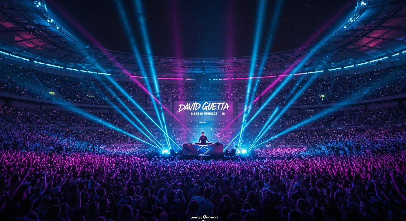 David Guetta annonce un méga concert au Stade de France en 2026 ! Découvrez ses confidences sur les JO et sa carrière. Cliquez pour tout savoir !
