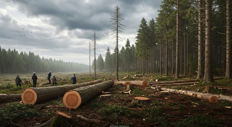 Déboisement à Gouesnac’h : Une Forêt Sacrifiée ?