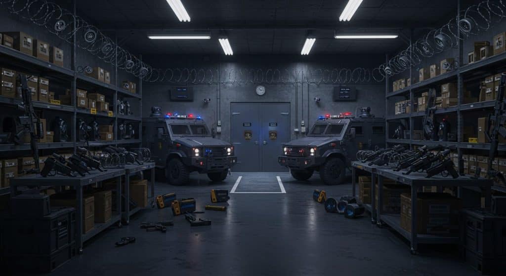 Découverte de l’Arsenal Caché de la Police Nationale