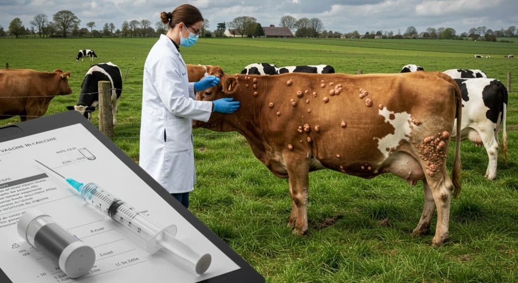 Dermatose Bovine : Alerte sur un Nouveau Foyer dans l’Ain