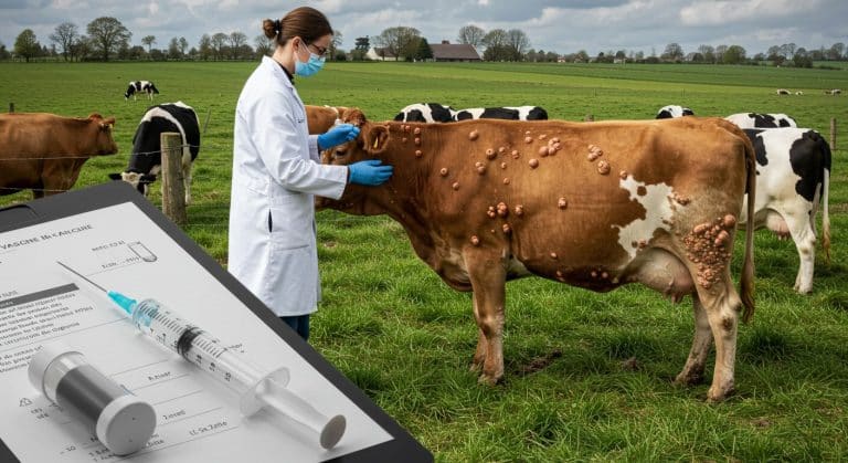 Dermatose Bovine : Alerte sur un Nouveau Foyer dans l’Ain