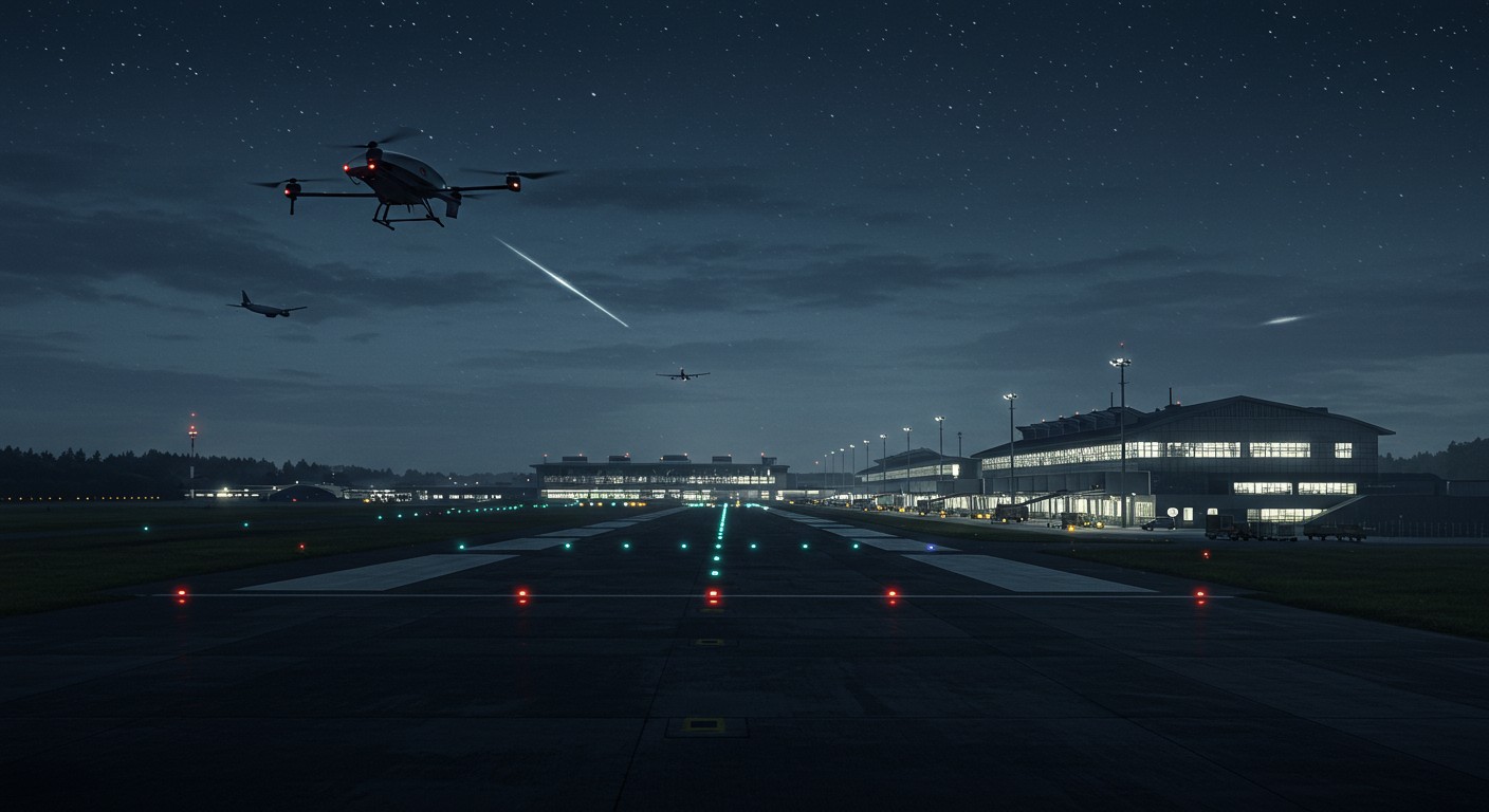 Drones non identifiés au Danemark : des aéroports fermés, la Russie pointée du doigt. Découvrez les détails de cette menace aérienne inquiétante.