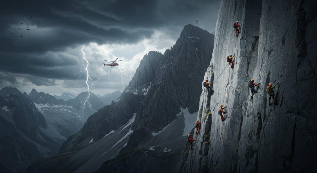 Drame dans les Écrins : Deux Alpinistes Perdus