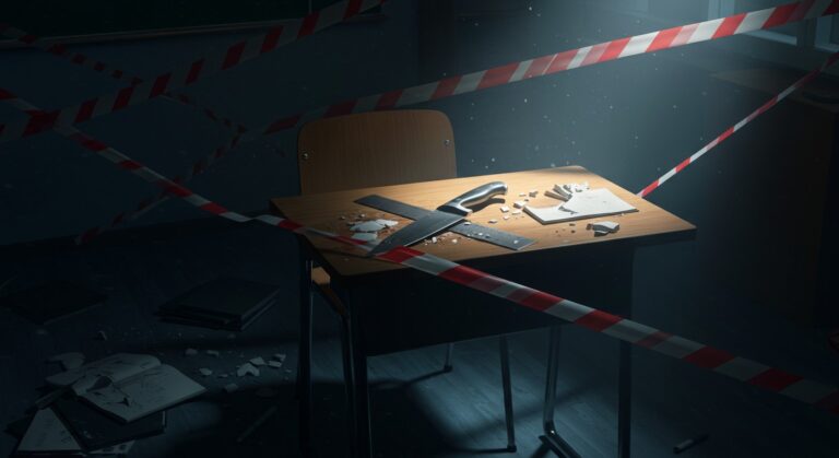 Drame dans un Collège : Enseignante Poignardée, Suspect Décédé