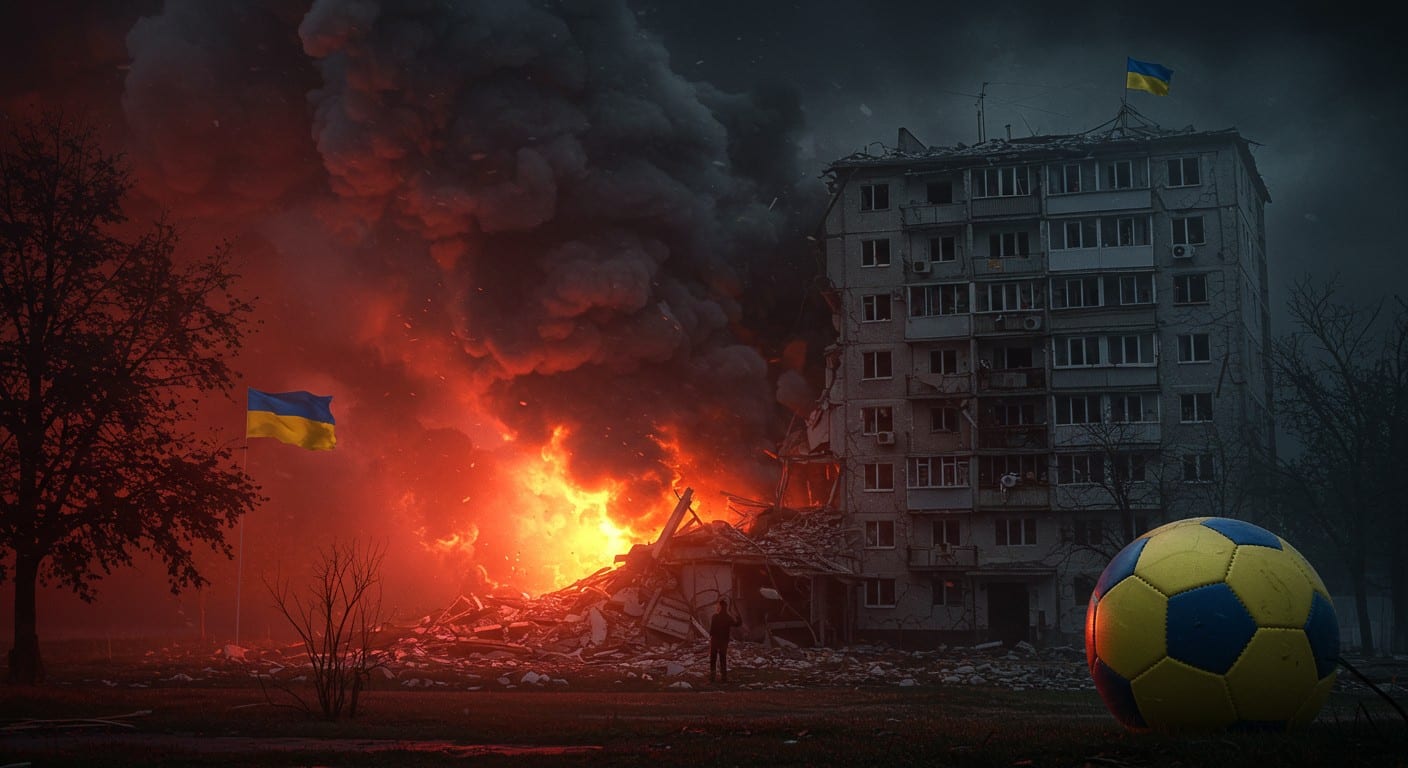 L’appartement du footballeur ukrainien Georgiy Sudakov détruit par un missile. Sa famille échappe au pire. Découvrez les détails de ce drame poignant.