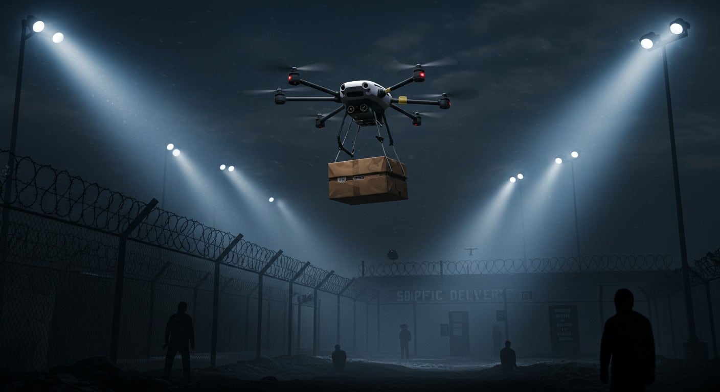 Un réseau livrant de la drogue par drone dans des prisons du nord de la France démantelé. Découvrez les détails de cette affaire à 2M€.