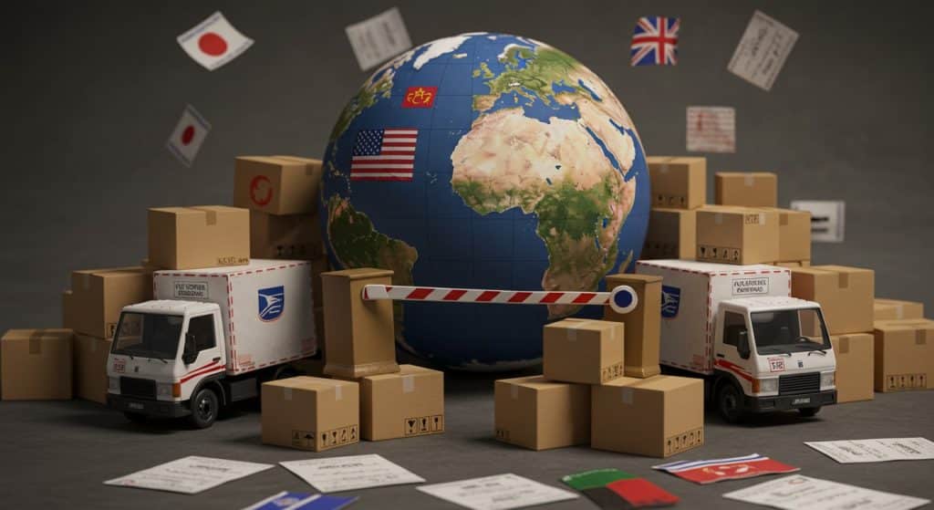 Droits de Douane : 88 Pays Stoppent les Envois Postaux aux USA