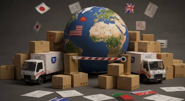 Droits de Douane : 88 Pays Stoppent les Envois Postaux aux USA