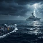 Drone Naval Russe Fibre Optique Mer Noire